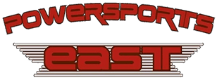 Powersports East logo.